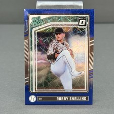 2024 Panini Donruss Optic Rated Prospects Robby Snelling #105 Blue Velocity