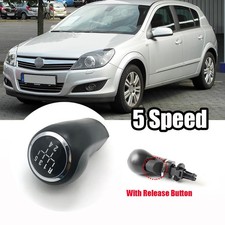 5 Gang Schaltknauf Schalthebel Schaltknopf für Opel Astra 04–10 Zafira 06–14