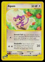 Aipom 67/147 Aquapolis Common