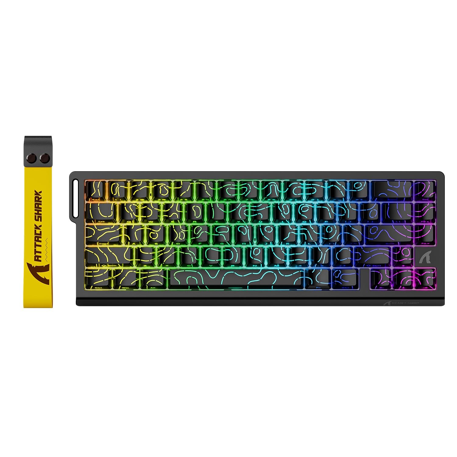 ATTACK SHARK X68 HE Teclado Gaming RGB 60% Rapid Trigger USB-C