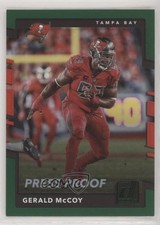 2017 Panini Donruss Press Proof Green Gerald McCoy #135 jn1