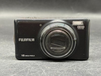 Fujifilm FinePix T400 Digitalkamera Schwarz 16 MP  10x Zoom HD Kompakt Vintage