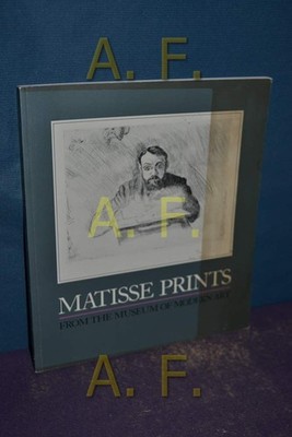 Matisse Prints from the Museum of Modern Art