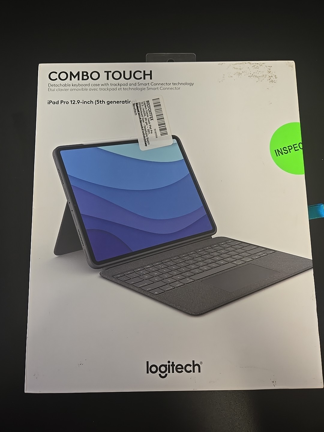 Logitech Combo Touch Keyboard Case w/ Trackpad &ndash; iPad Pro 12.9&Prime; 5th & 6th Gen