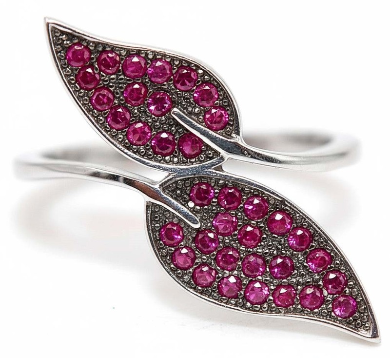 1CT Heat Treated Rubellite Tourmaline 925 Sterling Silver Ring Sz 8 MM3-6