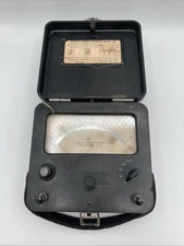 Vintage Weston Electrical Instruments Model 622 Milliamperes AC And DC