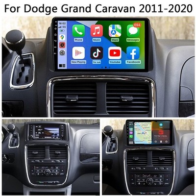 Android 13 Carplay Radio Stereo GPS For Dodge Grand Caravan 2011-20 3.6L FM SWC
