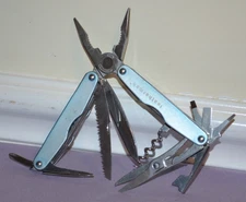 OEM Leatherman Juice CS4 Blue Multi-Tool Knife, Pliers Scissors, Other Tool-Good