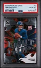 PSA 10 JAXSON DART ROOKIE CARD LIGHT IT UP #3 NY GIANTS QB RC 2025 DONRUSS OPTIC