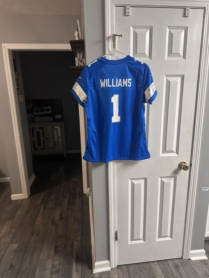 Detroit Lions Jameson Williams Nike Jersey NWT Size Women’s Large - Image 2 of 4