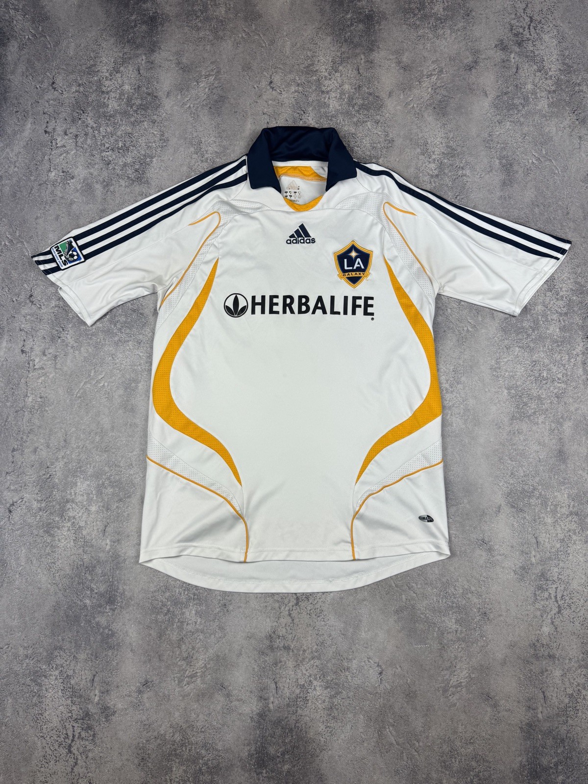 Vintage LA Galaxy Soccer Jersey 2007-08 Home Footbal Shirt Size M