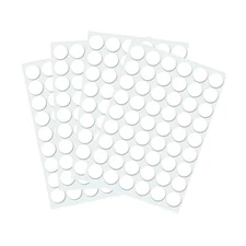 Self-Adhesive Screw Hole Stickers, 384pcs-0.59inch/15mm Self-Adhesive Screw C...