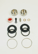 Brake Caliper Seal+Stainless Steel Piston Kit for 1975-1976 Honda CB750F Rear