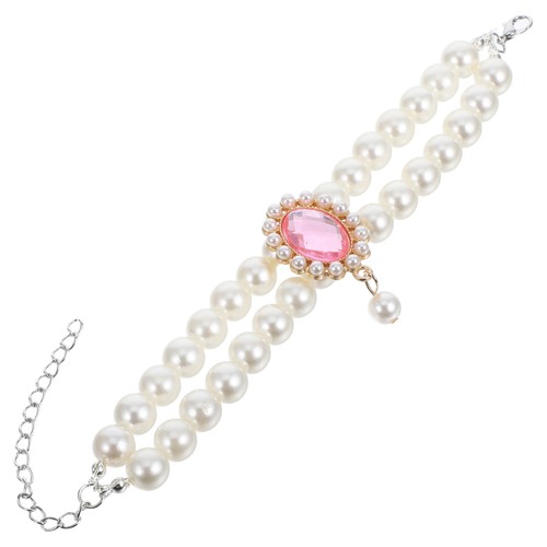 Pet Pearl Necklace Dog Chains Jewelry for Small Dogs Choker Girl