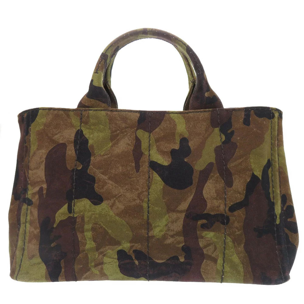 Prada Authentic 2Way Camouflage Pattern Canapa To… - image 3