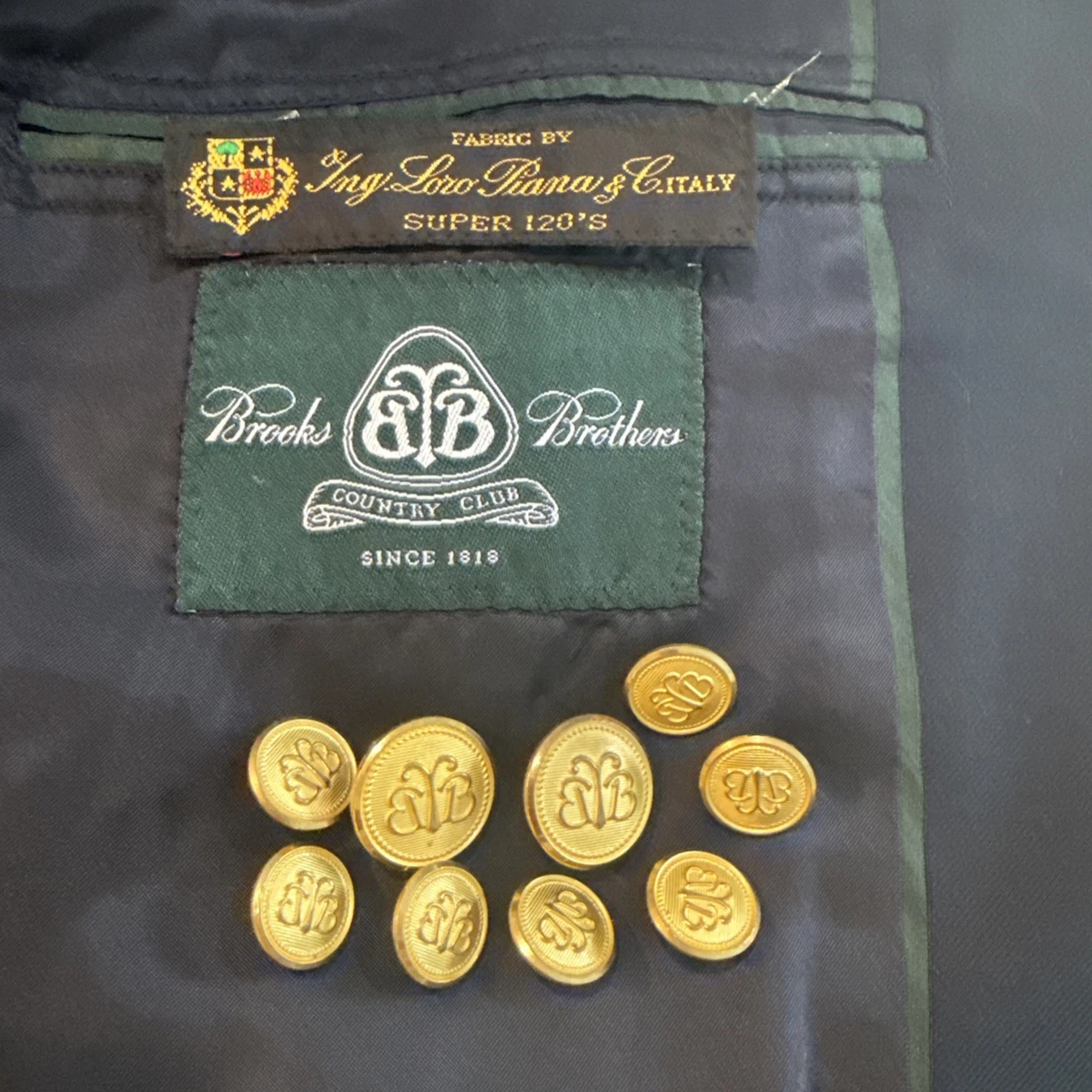 Brooks Brothers Blazers & Suits Sewing Buttons for sale | eBay
