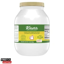 Bulk 7.9 lbs Chicken Bouillon: Resealable, 0g Trans Fat for Culinary Convenience