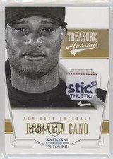 2012 Panini National Treasures Prime Laundry Tag 1/7 Robinson Cano #22 Patch q9p