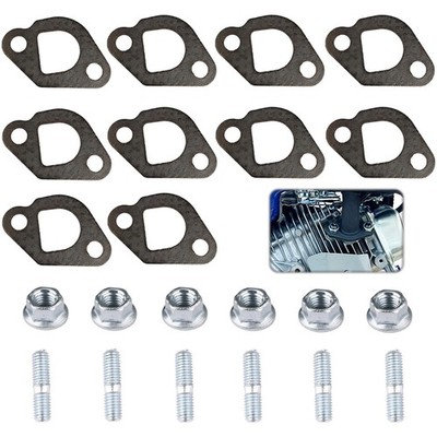 Predator 212 Exhaust Muffler Gasket Stud Kit, 212cc Non-Hemi Carburetor Exhaust