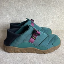 Teva ReEmber Moc Slip-On Quilted Camp Shoes Buckle Strap Teal Purple