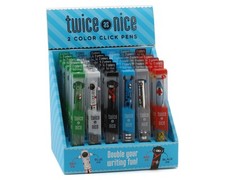 Snifty Pen Twice as Nice 2-Color Click Pen Set 30 RJCSPCD00S