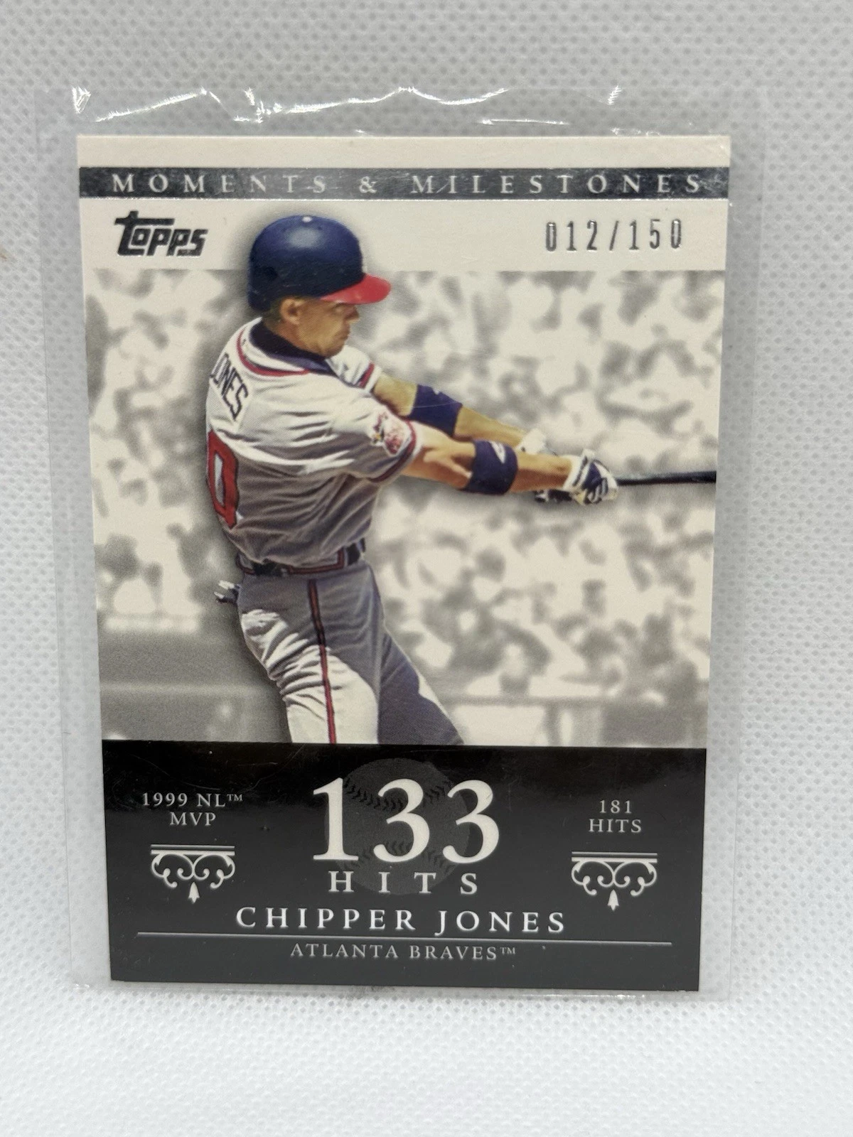 Chipper Jones trading card