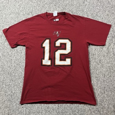 Men s NFL Team Apparel Tom Brady T-Shirt Size Medium