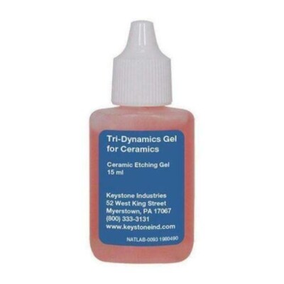 Keystone Tri-Dynamics Ceramic Etching Gel 15ml REF 5920840