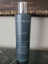 MONAT Black Shampoo + Conditioner With Rejuvenique  8 fl oz Sealed