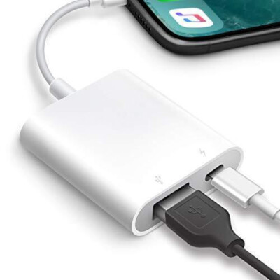 USB OTG Adapter Camera For IPhone IPad USB Female Male Converter Data Connector