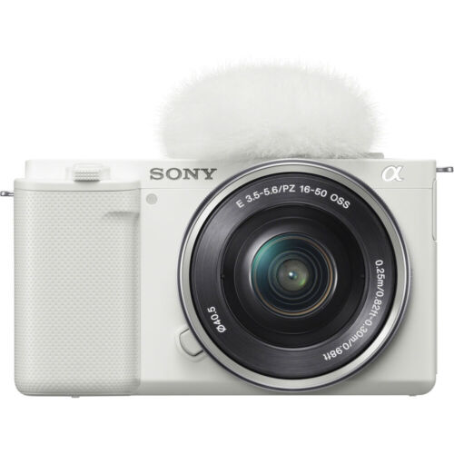 Corpo fotocamera digitale Sony ZV-E10 mirrorless 24,2 MP 4K bianco NUOVO - 2 anni di garanzia - Foto 2 di 15