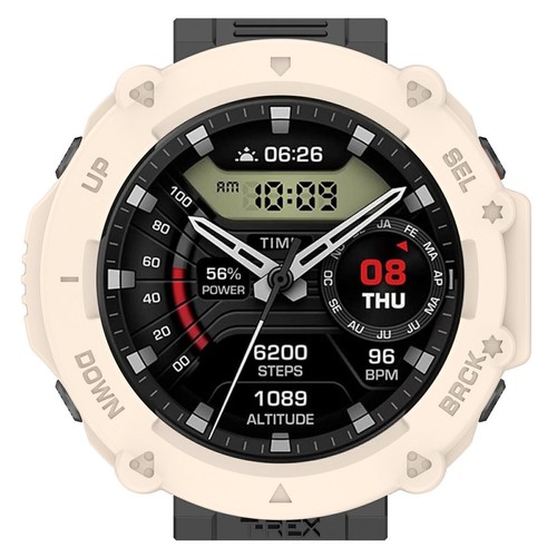 Silicone Band Strap Watch Case for Huami Amazfit T-Rex 2/T-Rex Pro/T-Rex Ultra - Picture 247 of 257