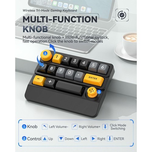 Programmier bar Mechanische Bluetooth-Tastatur Computer zubehör - Bild 5 von 14