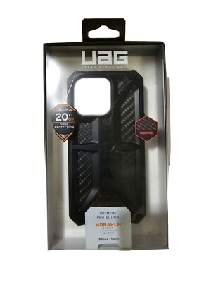 UAG Monarch Series Case for iPhone 13 Pro (6.1'' Pro 2021) - Carbon Fiber