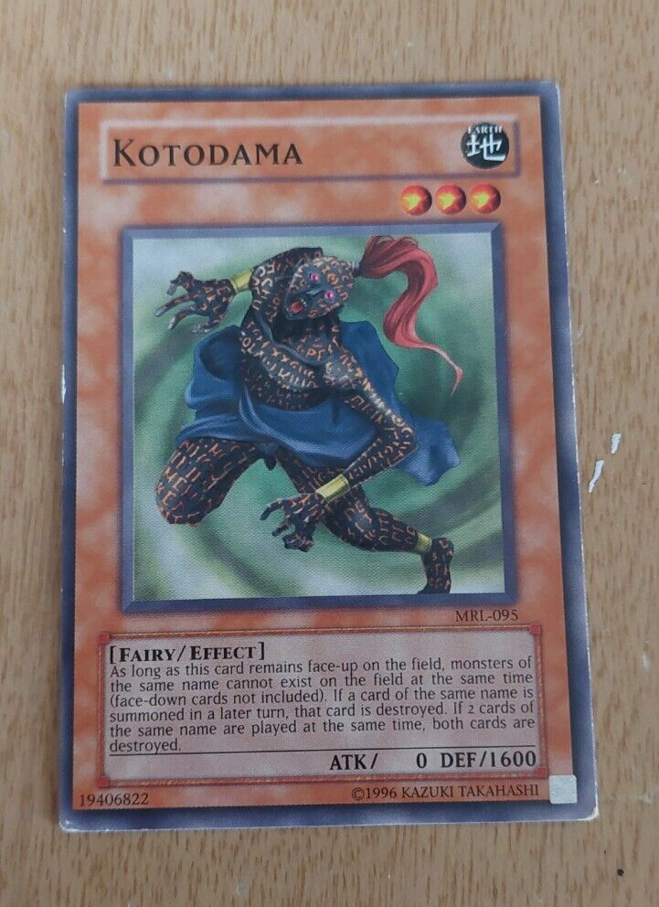 Kotodama MRL-095 YuGiOh card (LP) | eBay