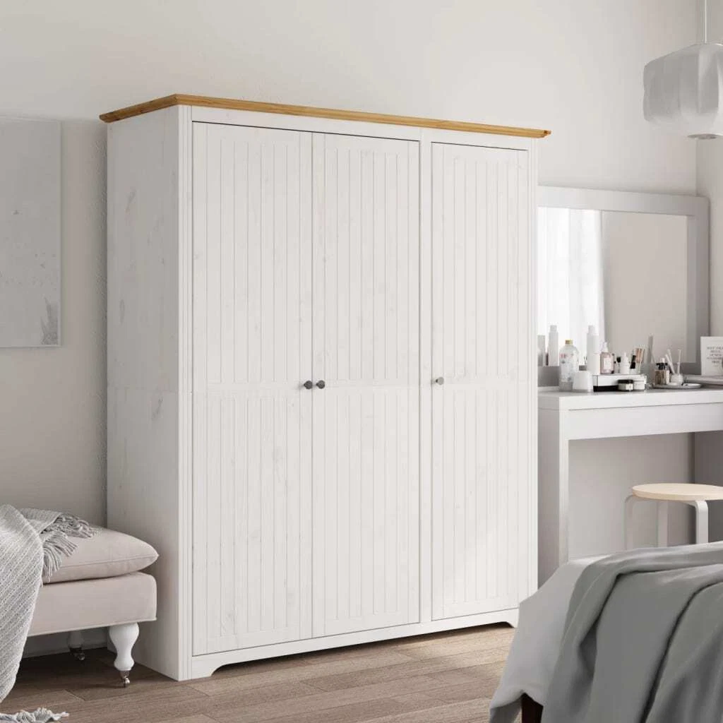 White and on sale brown wardrobe