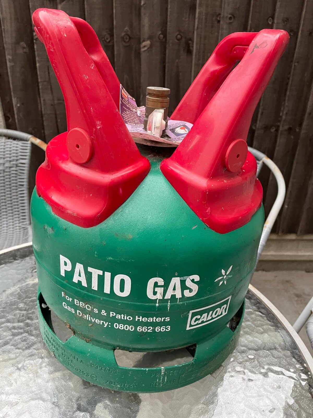 Calor 5kg Patio Gas Bottle 5kg (empty) eBay