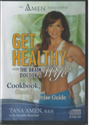 Get Healthy with the Brain Doctor's Wife : Tana Amen B.S.N.  New-Factory Sealed