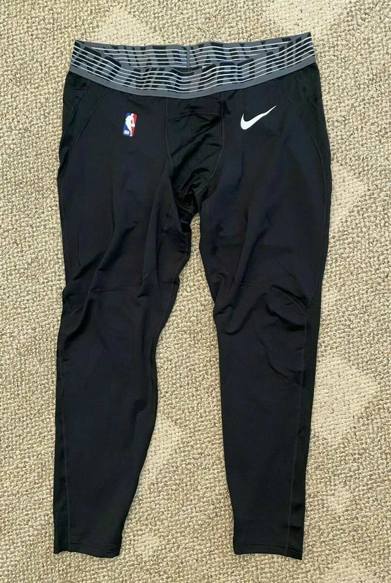 Mens Nike NBA Pro Warm 7/8 Training Tights Black Size 3XL Base