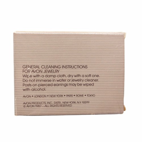 Horse Belt Buckle Country Style Vintage Avon 1987 Western Style Gift NOS - Afbeelding 4 van 6