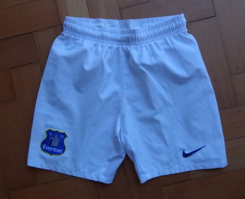 JUL106) Età 10/12 * Nike DriFit * Bambini Ragazzi Bianchi Everton Calcio  Pantaloncini sportivi | eBay