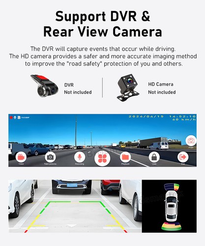 14.9" CarPlay Android 13 Car Stereo 8+128GB DAB+ For BMW 3/4 Series F30-F36 NBT - Imagen 12 de 15