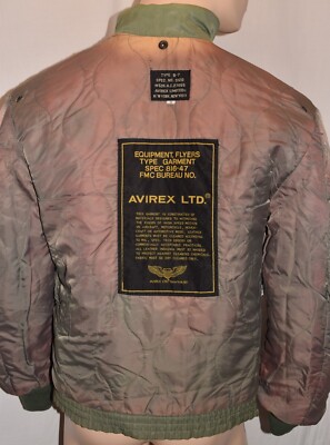 AVIREX FLYER'S ジャケット Brand NEW Avirex Flyers Varsity leather jacket mens S small
