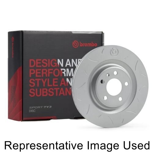 Brembo GT 59.E114.57 Sport TY3 340mm Front Brake Disc Rotor For 12-20 Audi A3
