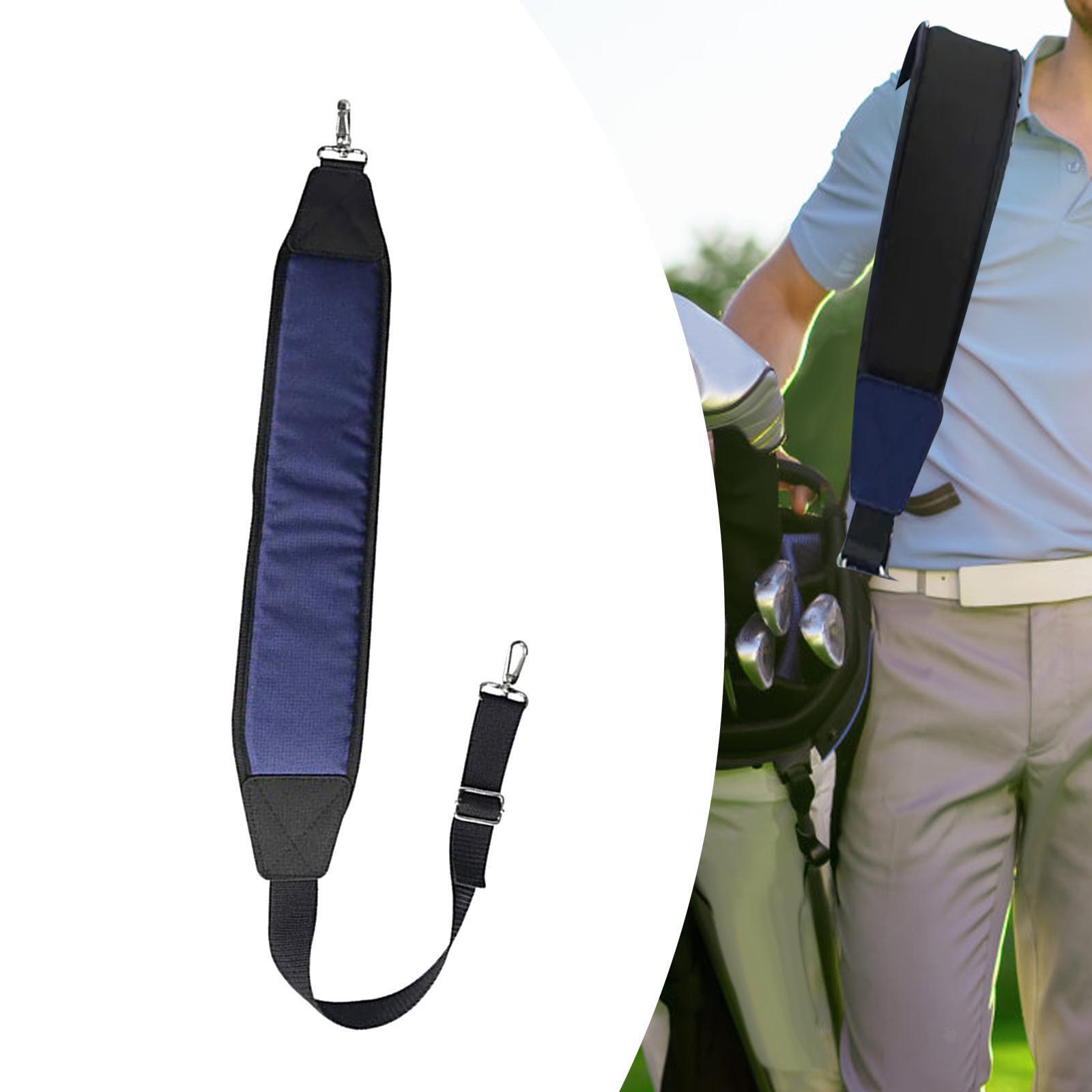 Golf Bag Shoulder Strap Replacement Single Padded Adjustable Straps