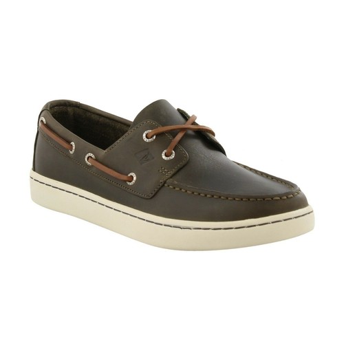Sperry Men's Cup 2-Eye Boat Shoe - Olive