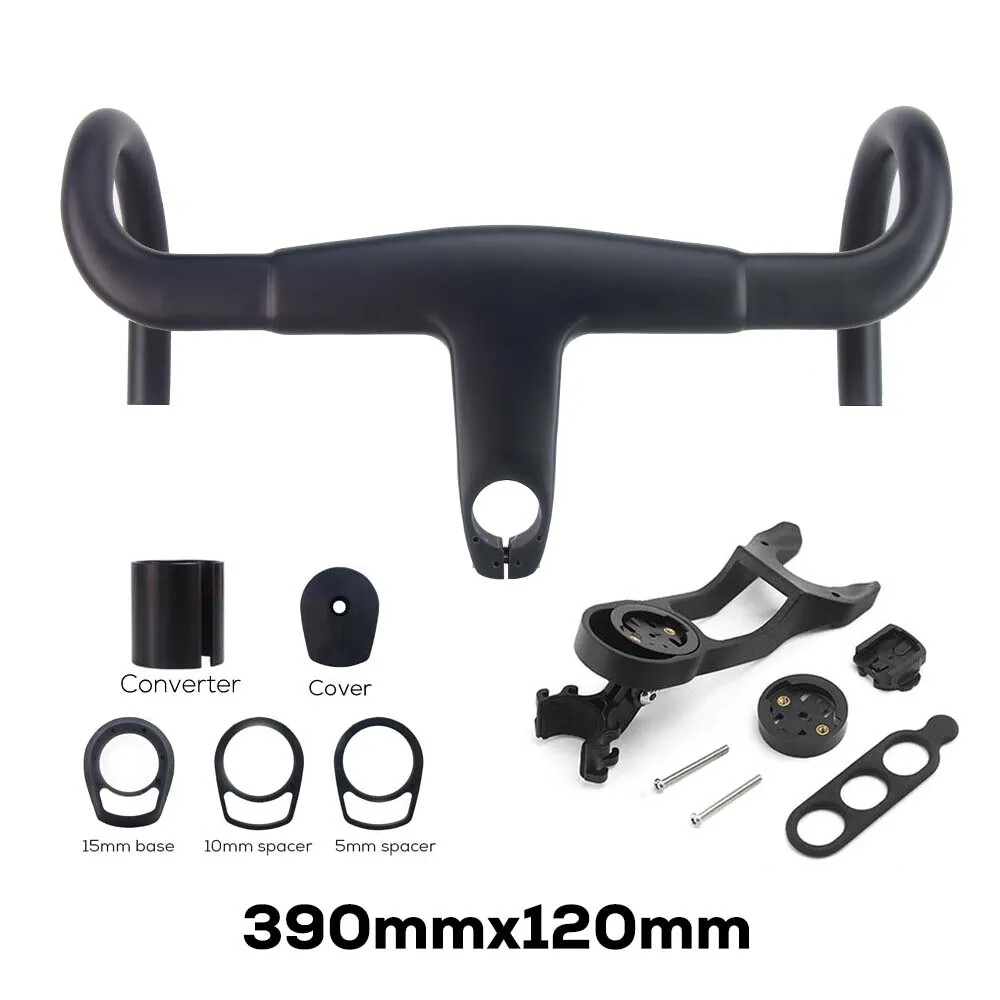 Carbon Road Bicycle Integrated Handlebar Width 390/400/420/4