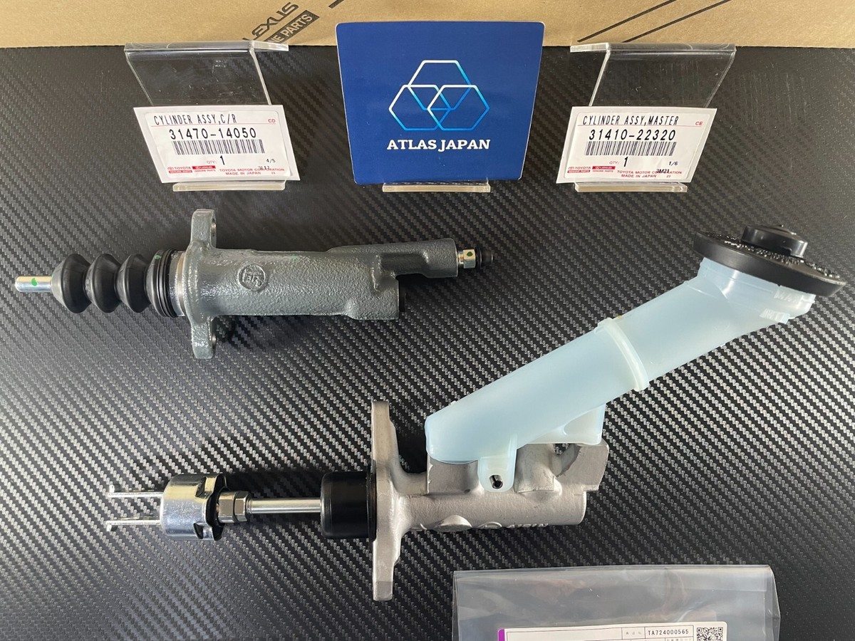 じょな JZX100 TOYOTA Genuine Clutch Master/Slave Cylinder Set 1JZ MT
