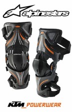GENOUILLERES ORTHESES KNEE BRACE  ALPINESTARS  / KTM POWERWEAR XL/XXL (La paire)