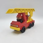 Vintage LEGO DUPLO 1987 Fire Truck Firefighter Set #2637 Fire Engine Complete